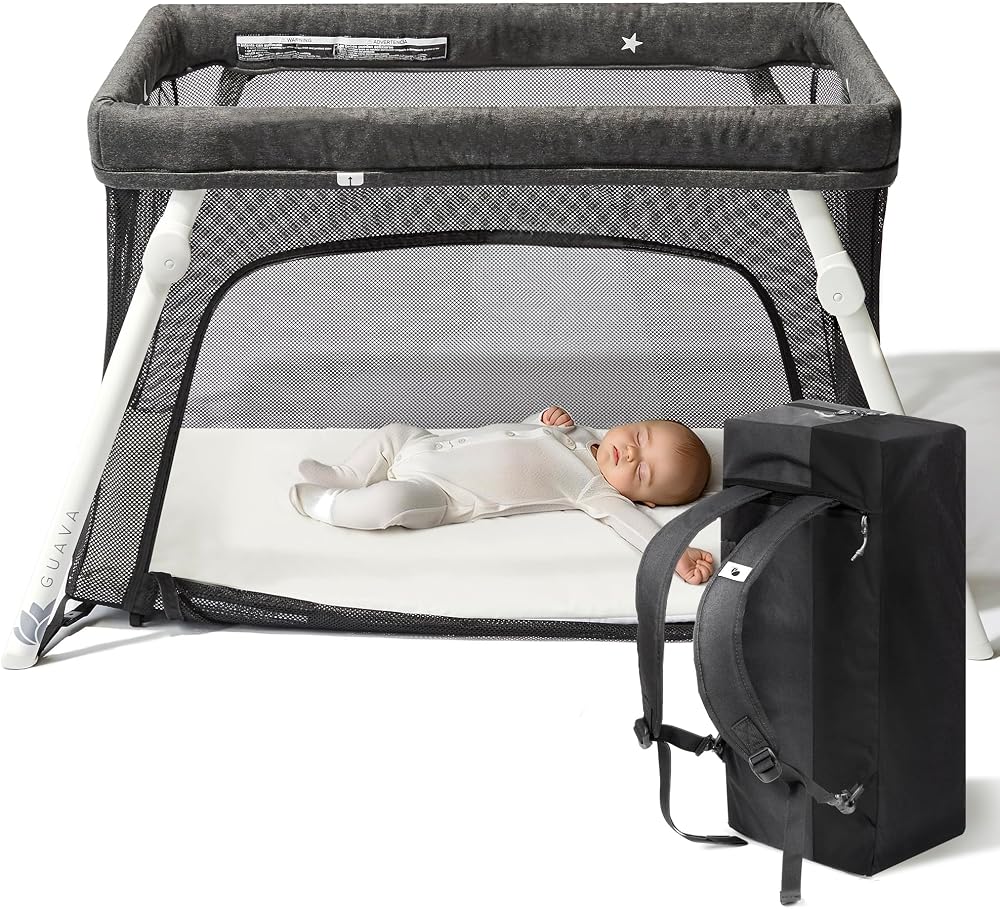 Guava travel crib