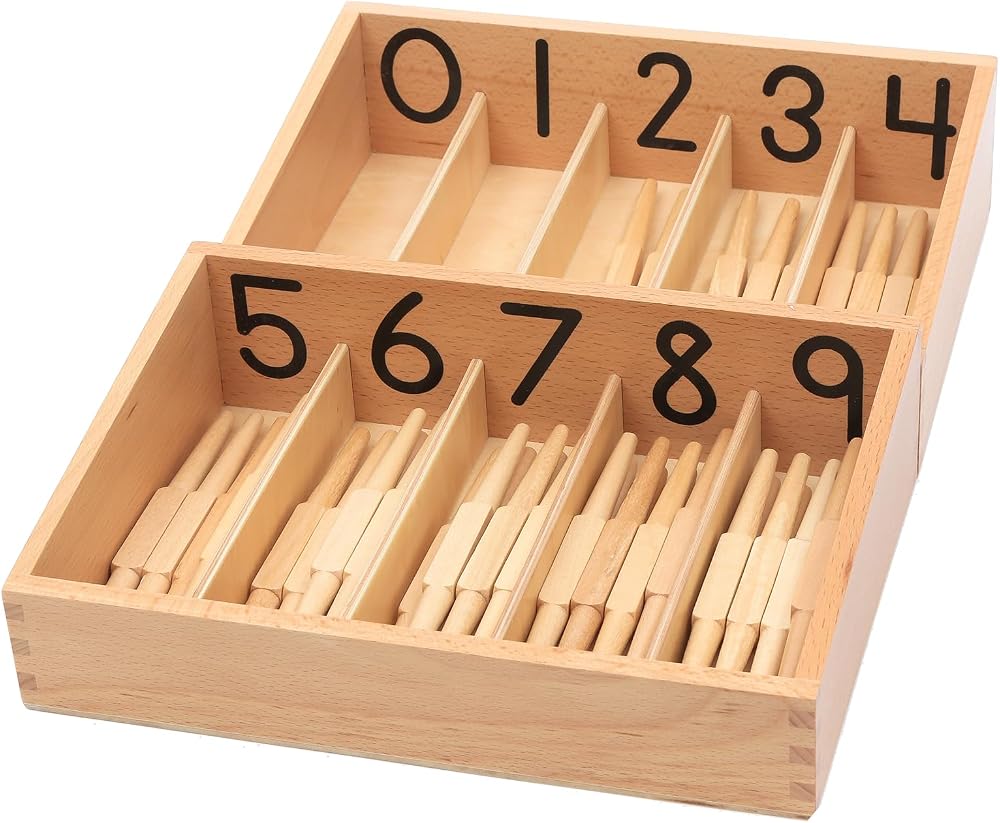 Spindle box with 45 spindles