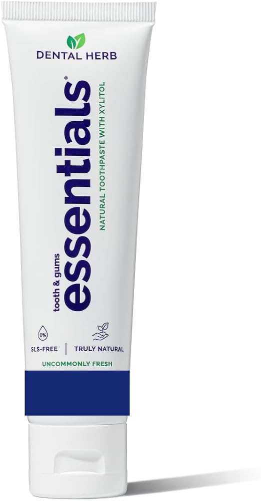 Fluoride-free toothpaste with xylitol