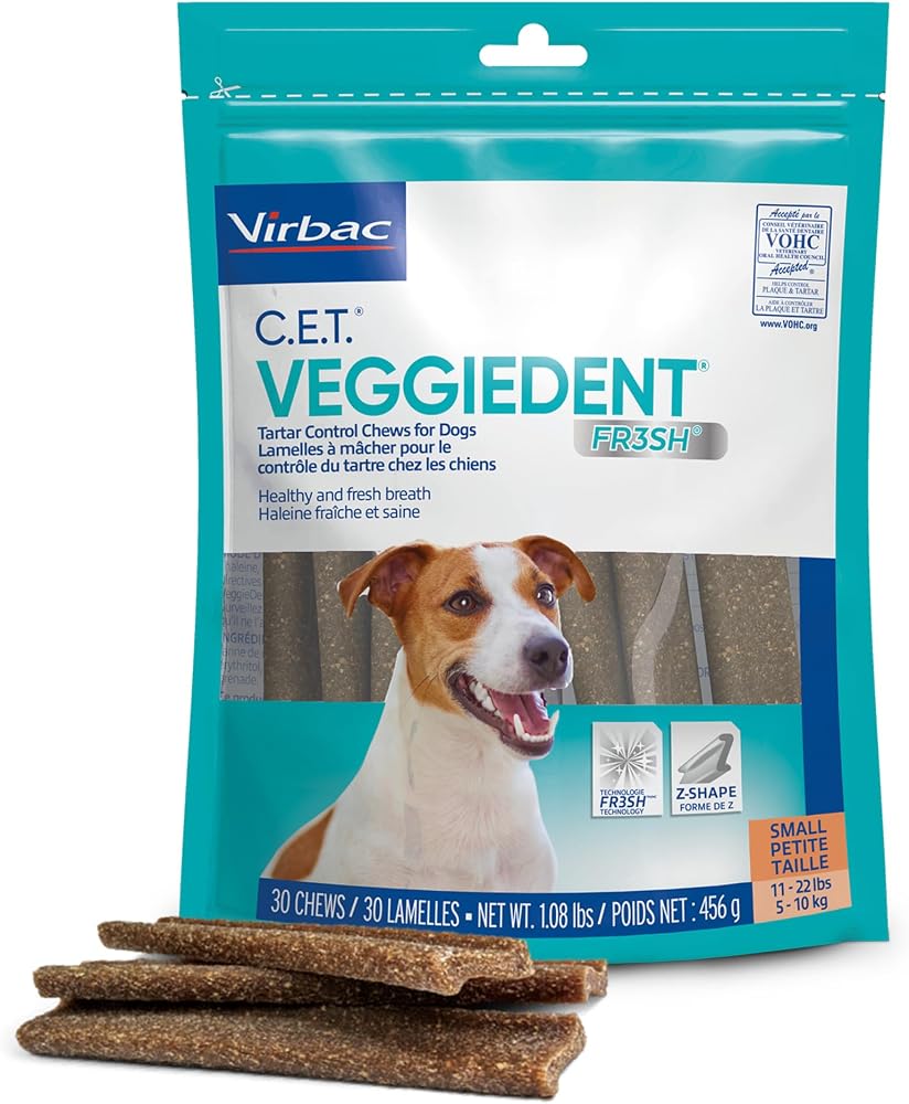 C.E.T. Veggiedent Fr3sh dental chews