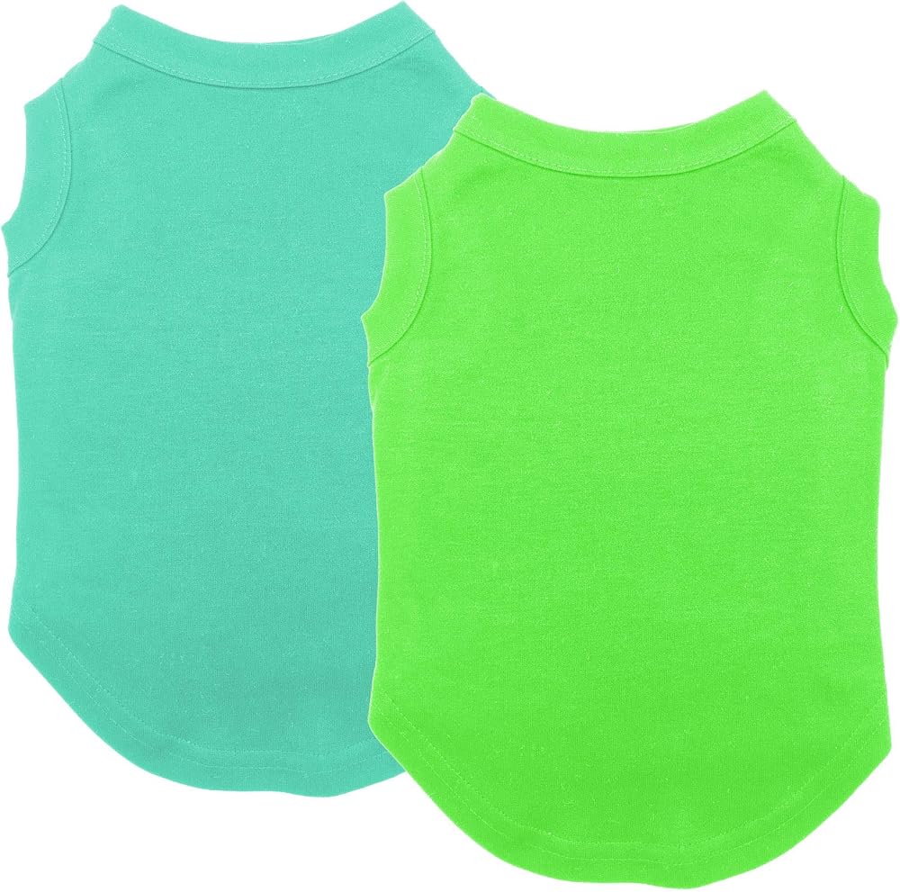 Plain cotton dog tees