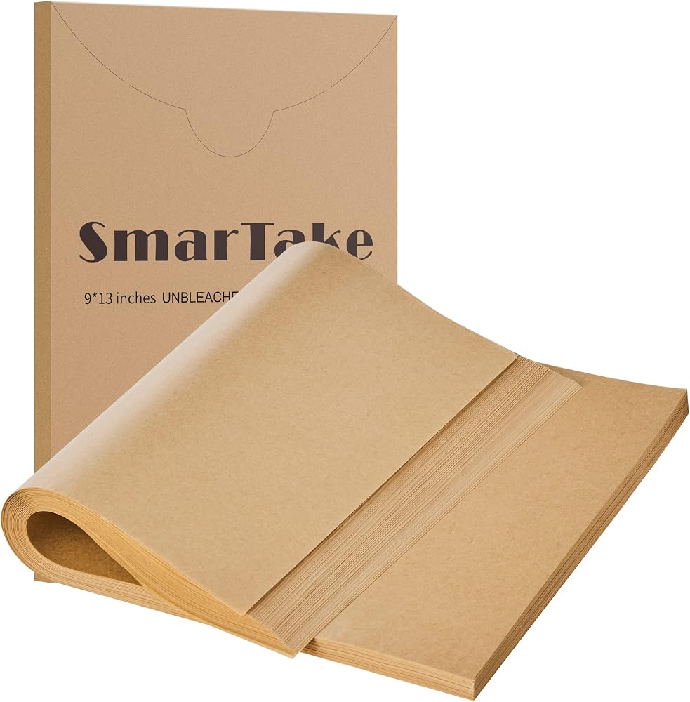 Pre-cut parchment sheets
