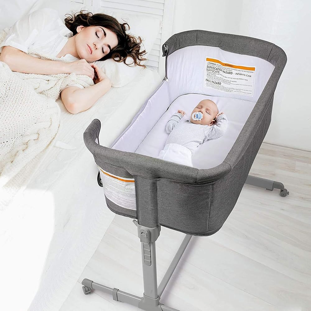 3-in-1 bassinet and bedside sleeper