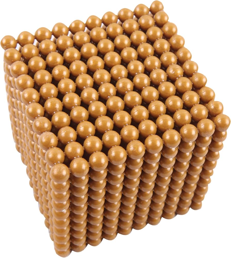 Golden bead material