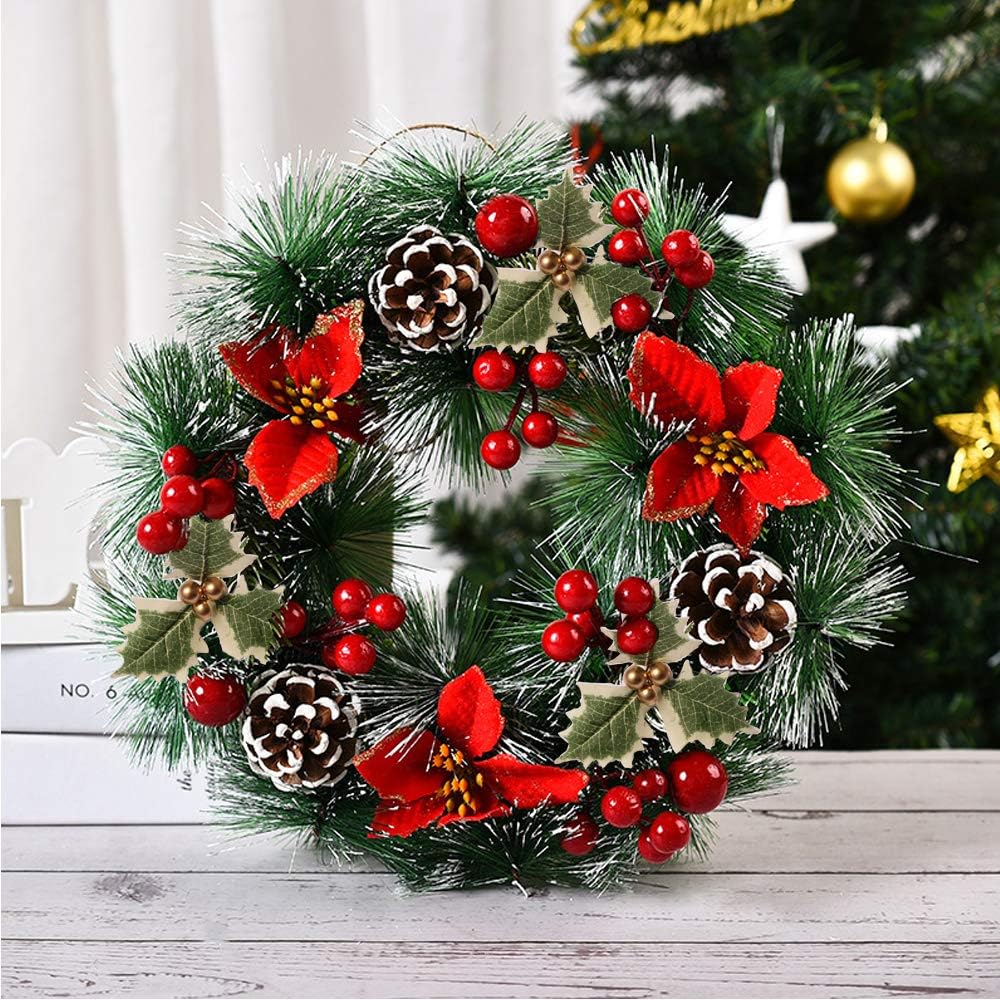Christmas wreath for the front door