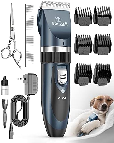oneisall low-noise dog clippers