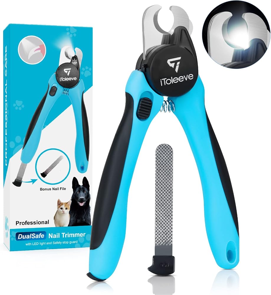 LED dog nail clipper