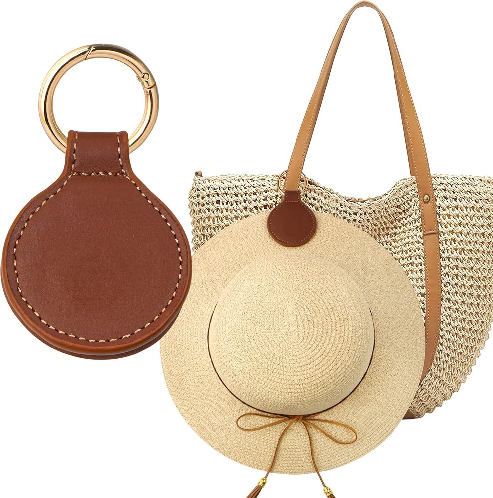 Magnetic hat clip for bags