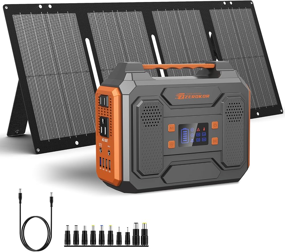 Portable solar generator