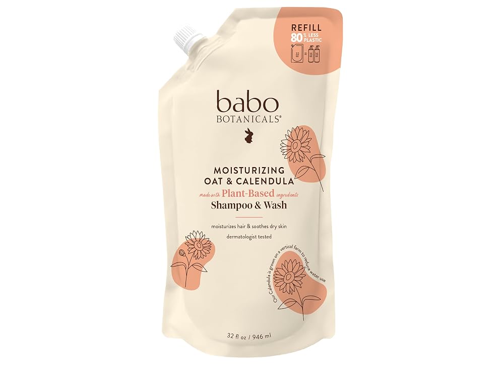 Babo Botanicals oat & calendula 2-in-1