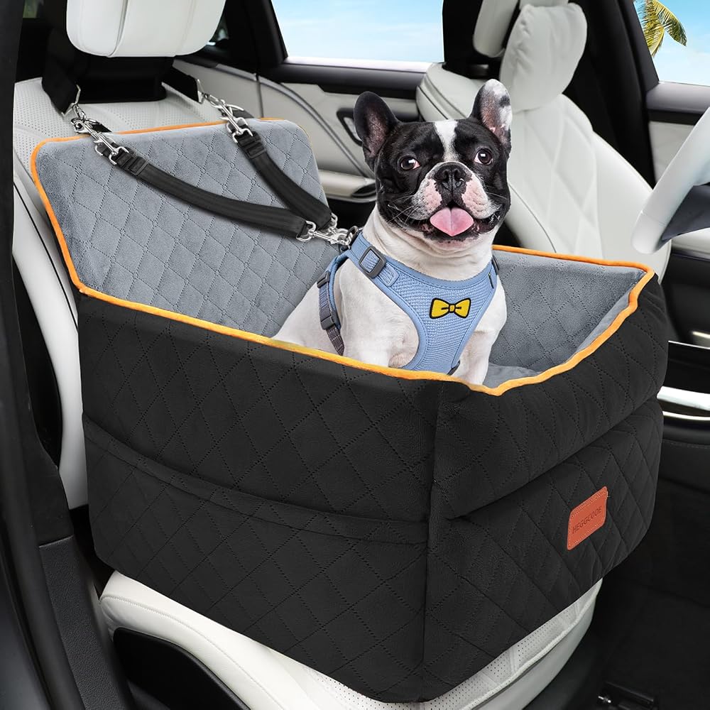 Dog car booster seat, under 35 lbs