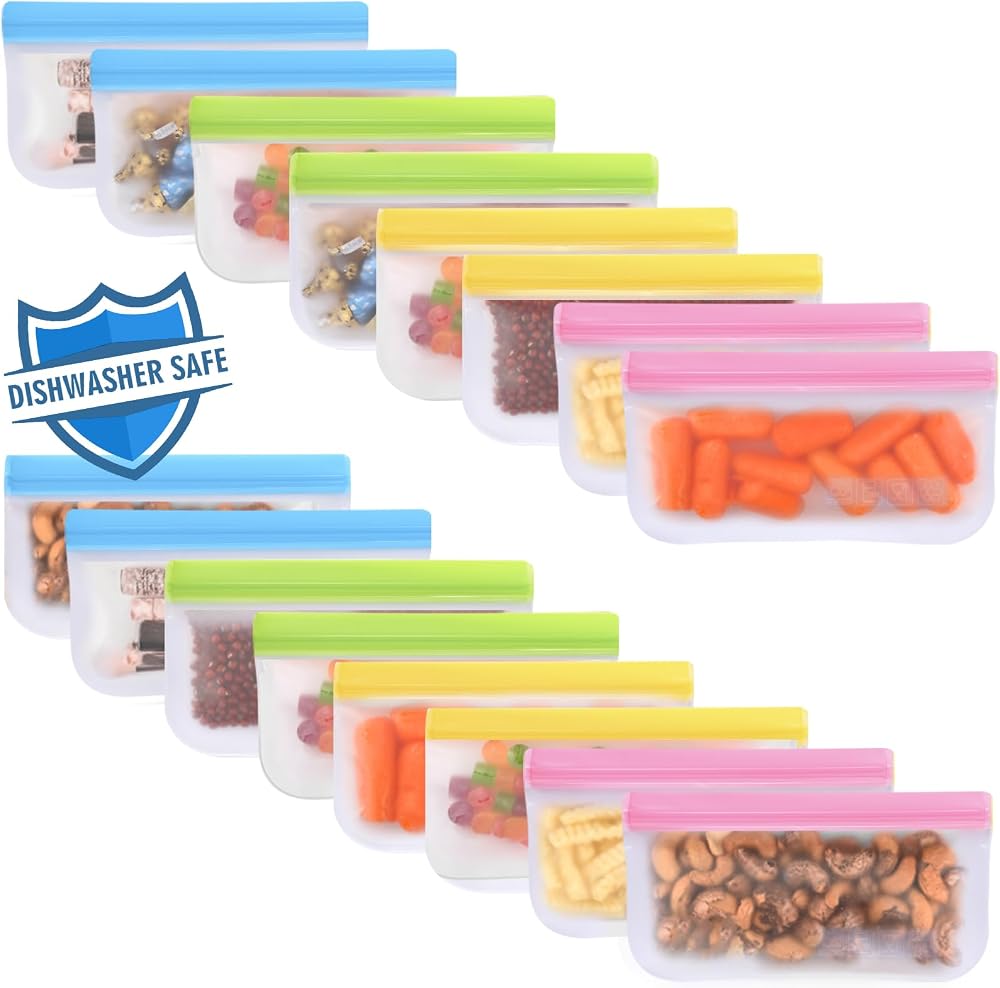 Reusable snack bags