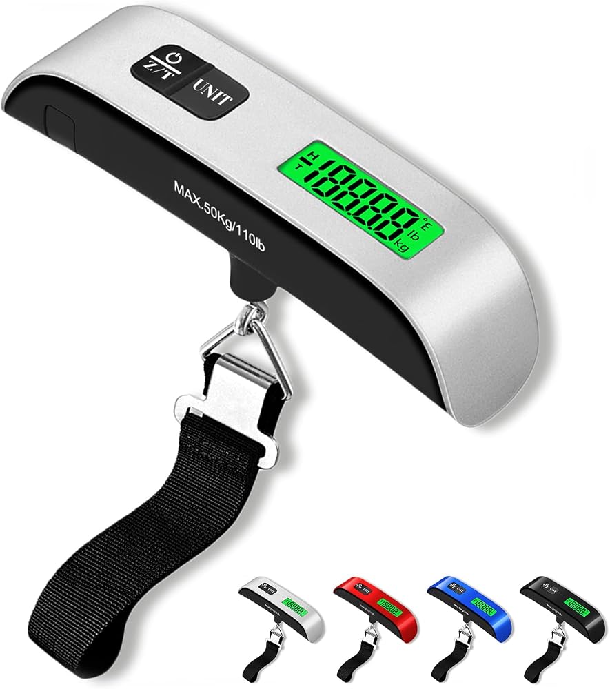 Portable luggage scale
