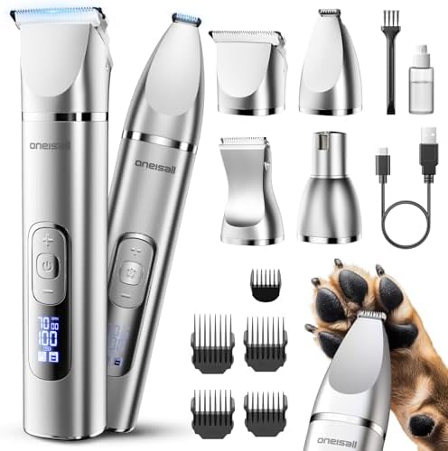 oneisall 4-in-1 grooming kit with LCD