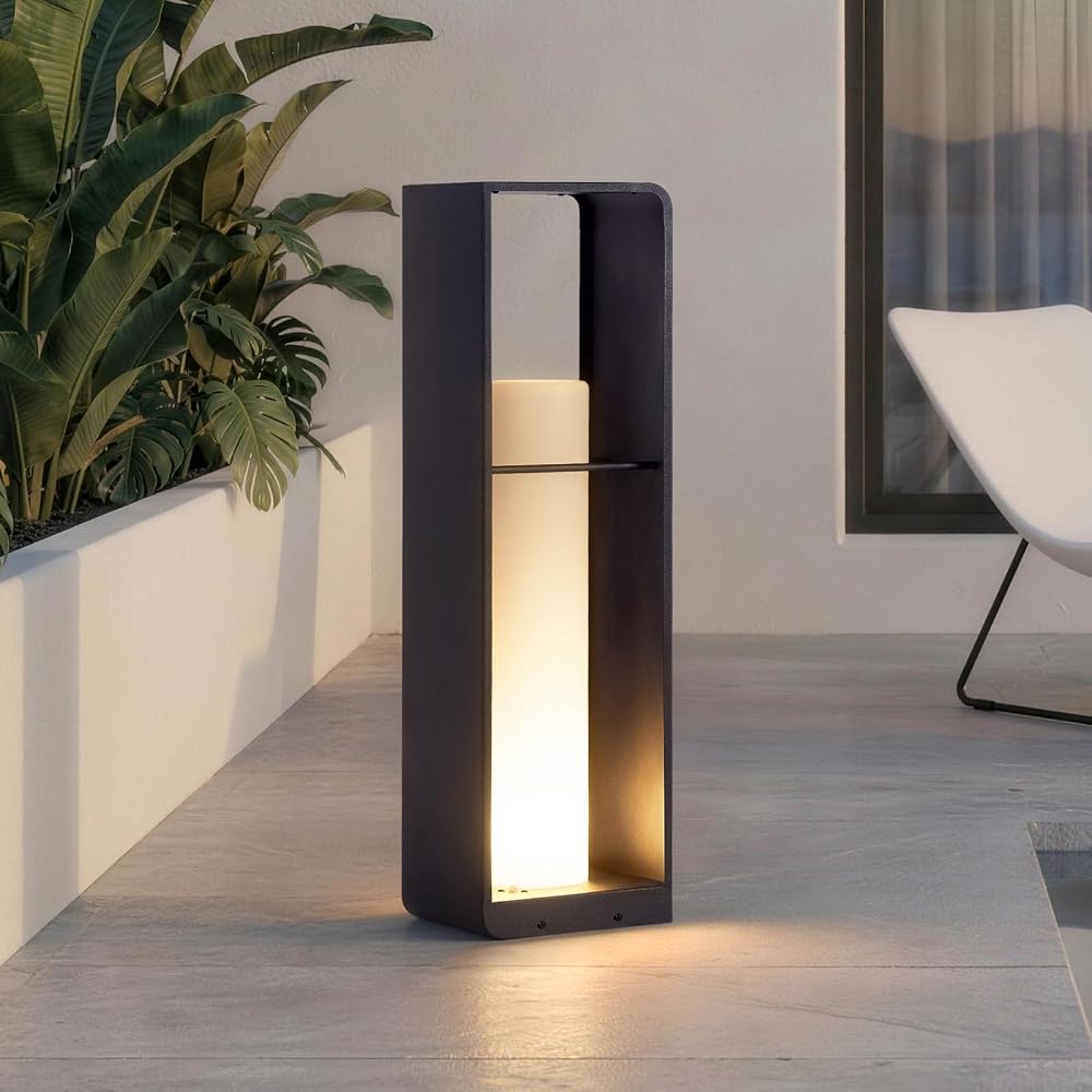 LED corner floor lamp, outdoor