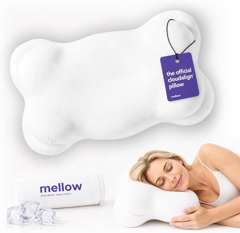 Mellow CloudAlign memory foam pillow
