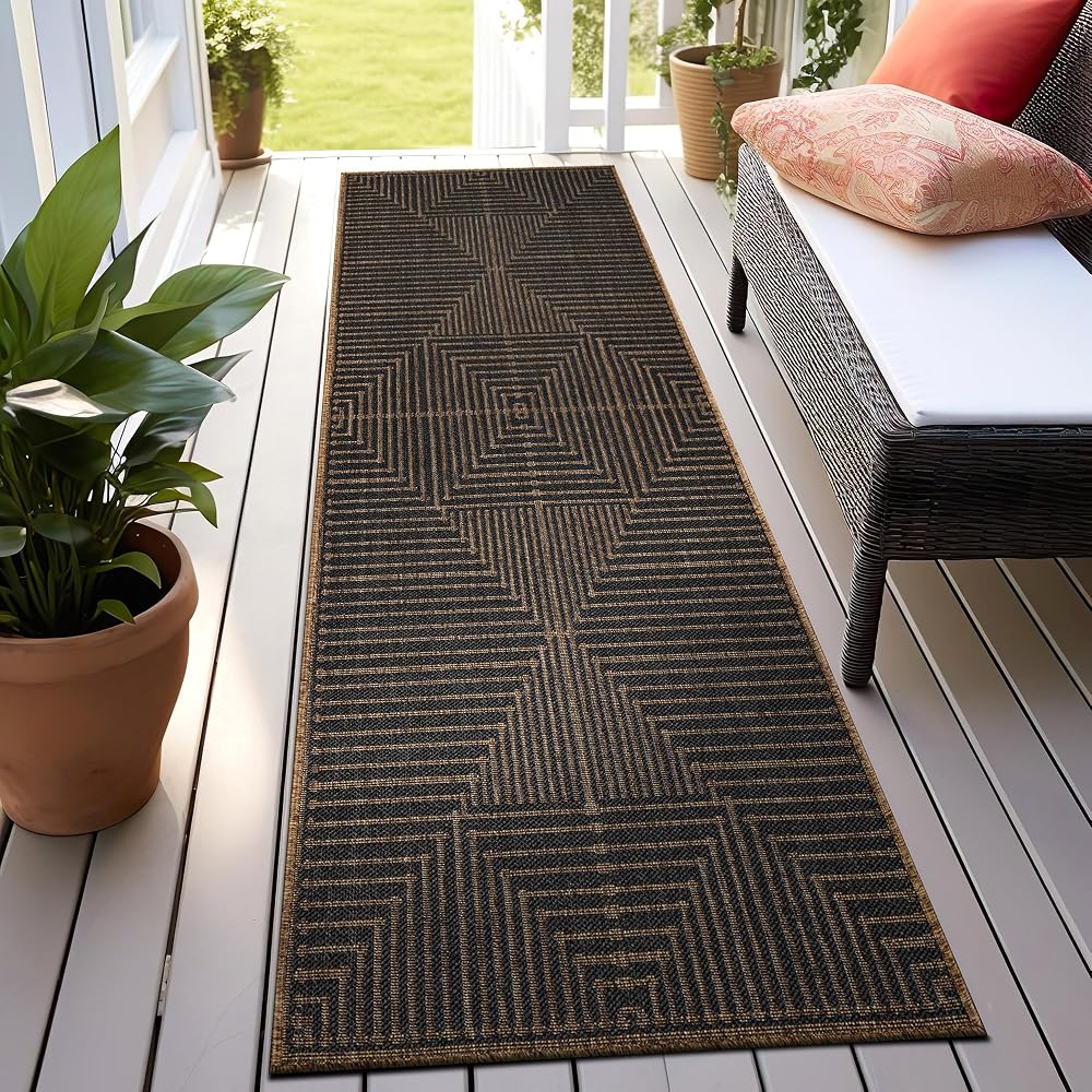 Jute-style indoor/outdoor runner