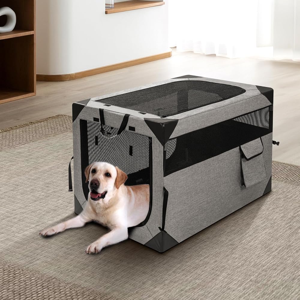Zikopomi 30 inch portable foldable crate